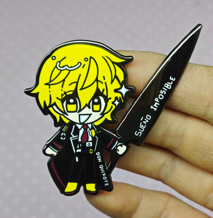 Don Quixote Enamel Pin